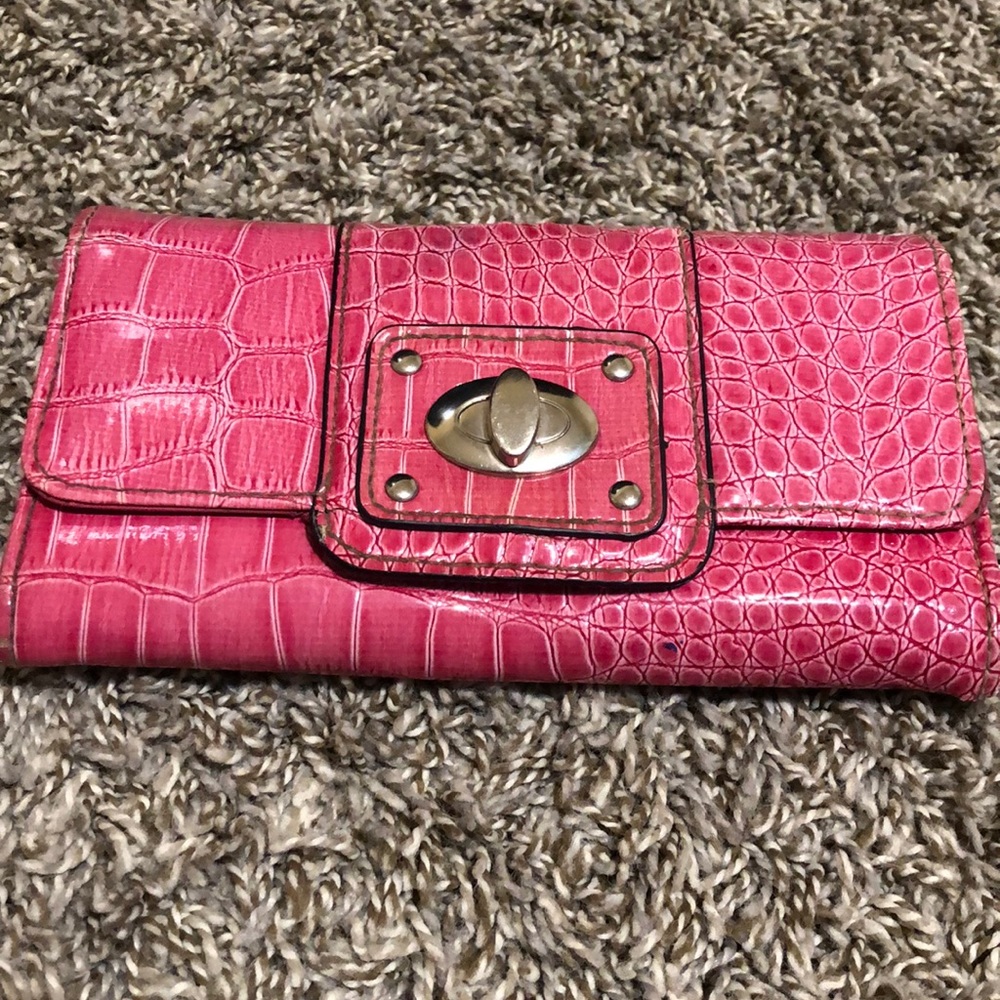 Pink wallet!